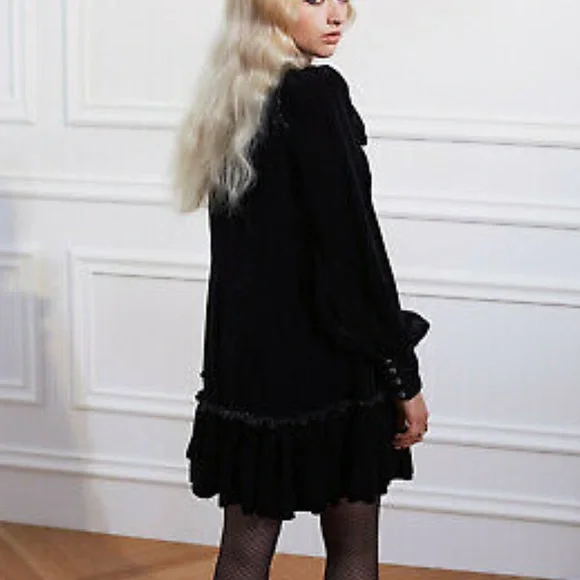 H&M x The Vampire’s Wife Bow - Detail Velvet Dress - Picture 5 of 7